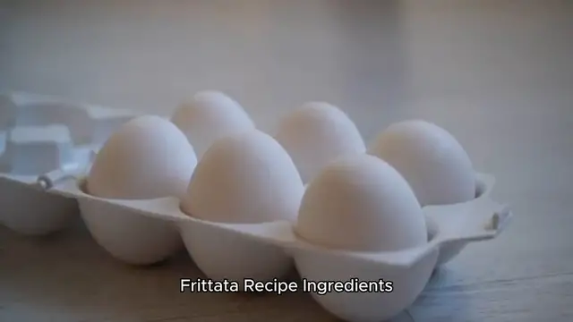 Video thumbnail for frittata recipe