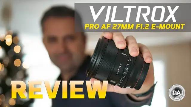 'Video thumbnail for Viltrox Pro AF 27mm F1.2 E-mount Review: Better than Ever on Sony'