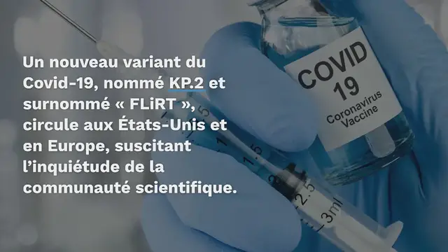 Video thumbnail for Covid-19 : Un nouveau variant inquiétant débarque en Europe