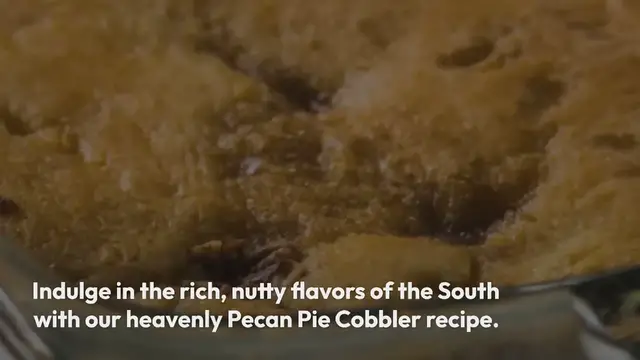 Video thumbnail for Pecan Pie Cobbler