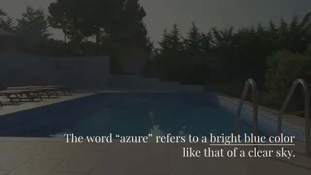 Video thumbnail for Is azure a blue?