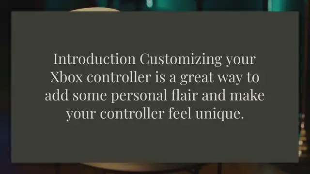 Video thumbnail for How do you customize your Xbox controller?