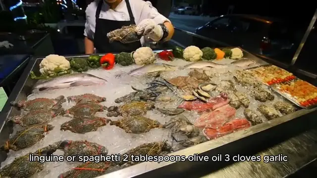 'Video thumbnail for Seafood pasta'