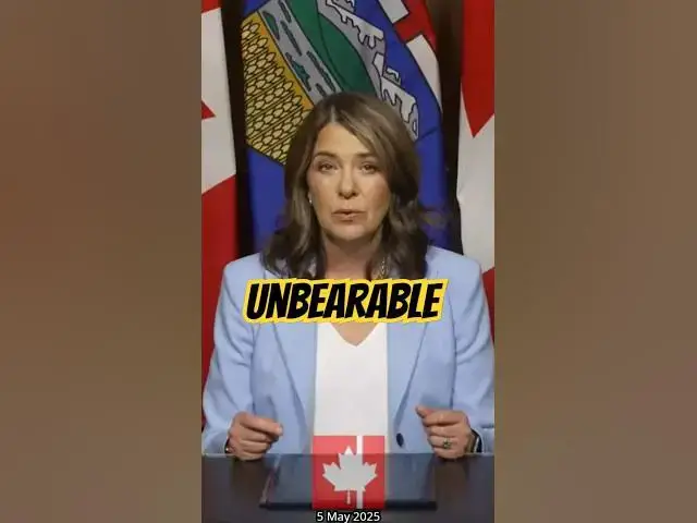 'Video thumbnail for For Albertans, the feds' attacks on our province have become UNBEARABLE'
