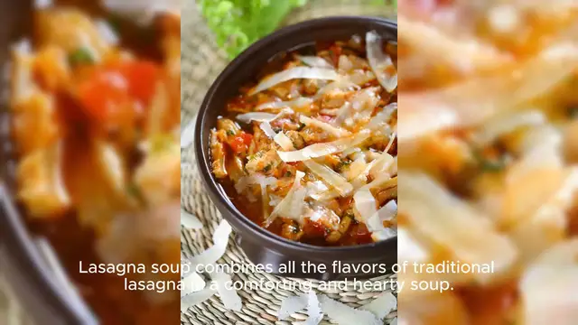 Video thumbnail for lasagna soup recipe