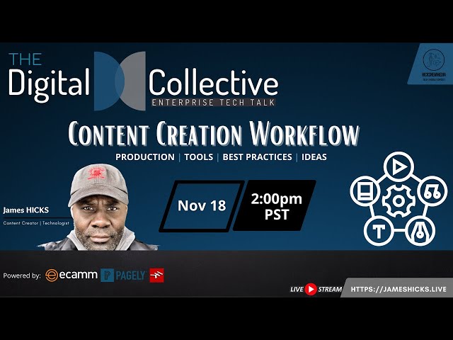 Video thumbnail for Content Creation Workflow - Production | Tools | Best Practices | Ideas