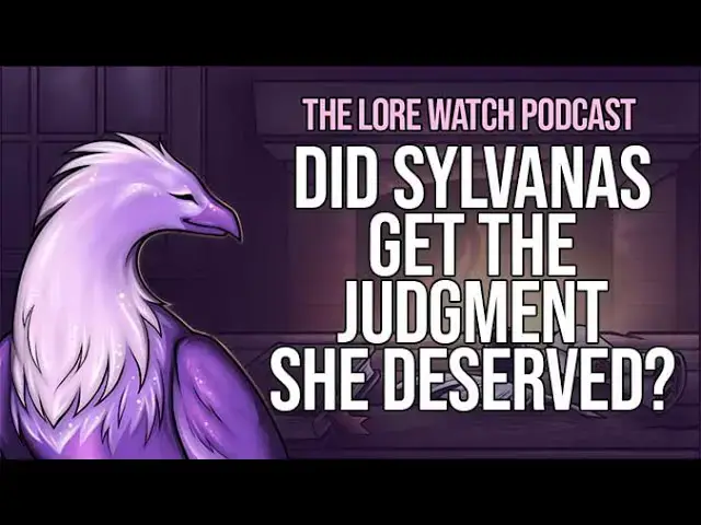'Video thumbnail for Let's talk about that Sylvanas judgment cinematic'