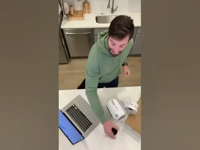 'Video thumbnail for Cat DESTROYS Label Printer! 😱'