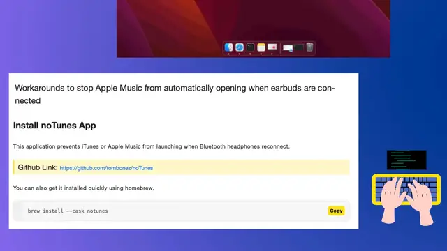 Video thumbnail for Stop Automatic Opening of Music App on Mac when I connect Earphones