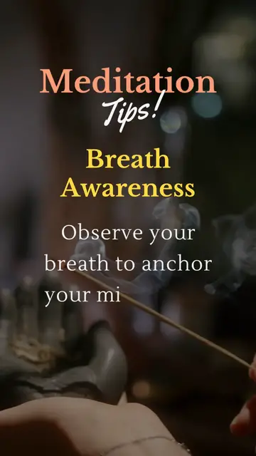 Video thumbnail for Meditation Tips!