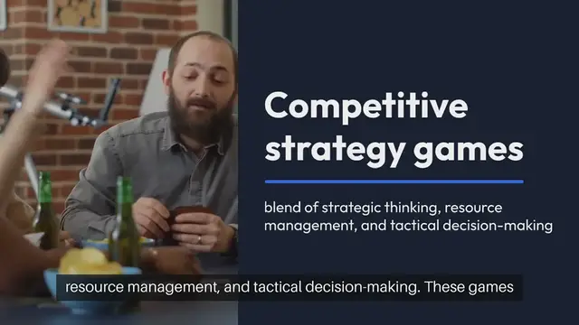 Video thumbnail for Competitive Strategy Games
