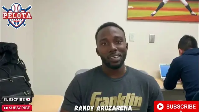 'Video thumbnail for Entrevista con Randy Arozarena durante el Spring Training del 2020'