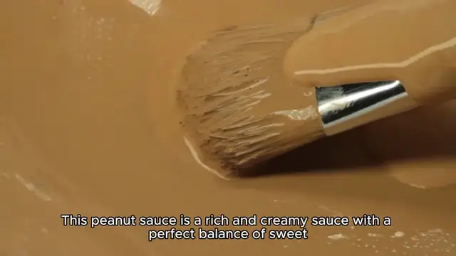 Video thumbnail for peanut sauce recipe