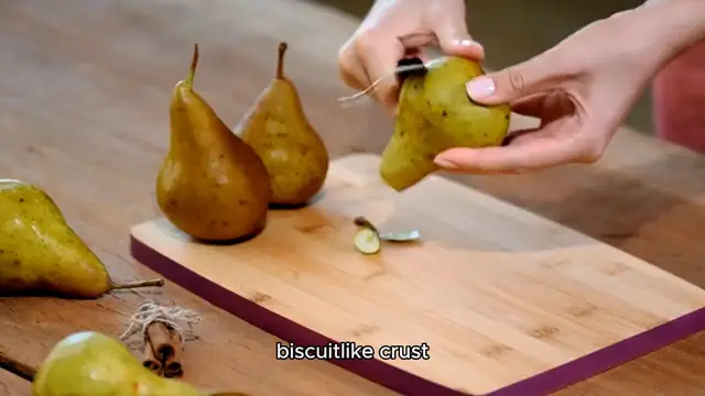 Video thumbnail for pear cobbler recipe