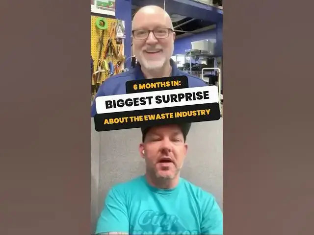 Video thumbnail for 6 months in: Chris' biggest surprise about the eWaste industry