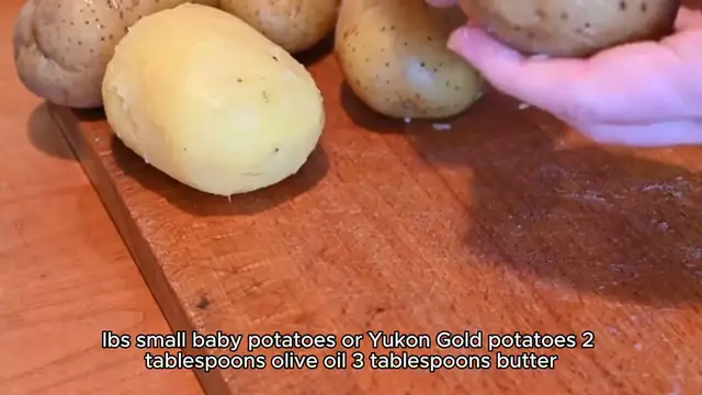 Video thumbnail for smash potatoes recipe