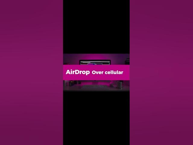 Video thumbnail for Airdrop over cellular is REAL #iphonetips