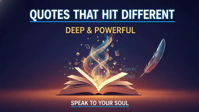 Video thumbnail for Quotes That Hit Different | Deep & Powerful Quotes That Speak to Your Soul