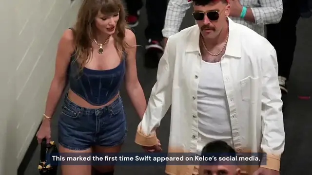 'Video thumbnail for Taylor Swift has Travis Kelce more excited than might be expected after her surprising latest move'