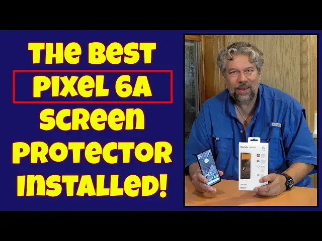 'Video thumbnail for ZAGG Invisible Shield Glass Elite Screen Protector for Google Pixel 6a -- INSTALLED!'