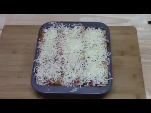 Video thumbnail for VEGETARIAN BROCCOLI LASAGNA