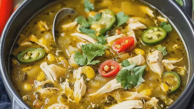 Video thumbnail for How to Make Spicy Green Chili Chicken Soup