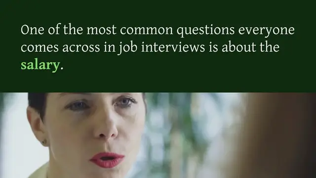 Video thumbnail for Salary Expectations Answer: How to Negotiate a Salary Offer?