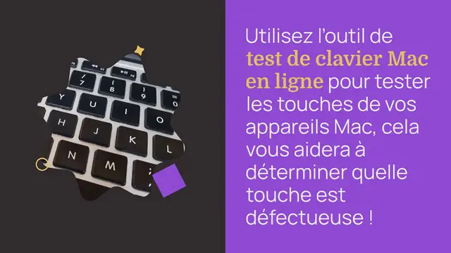 Video thumbnail for Testeur de clavier Mac | Testez les touches de votre MacBook