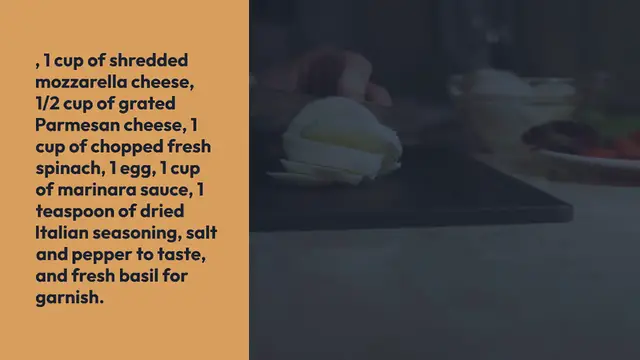 Video thumbnail for Chicken and Spinach Stuffed Shells Recipe