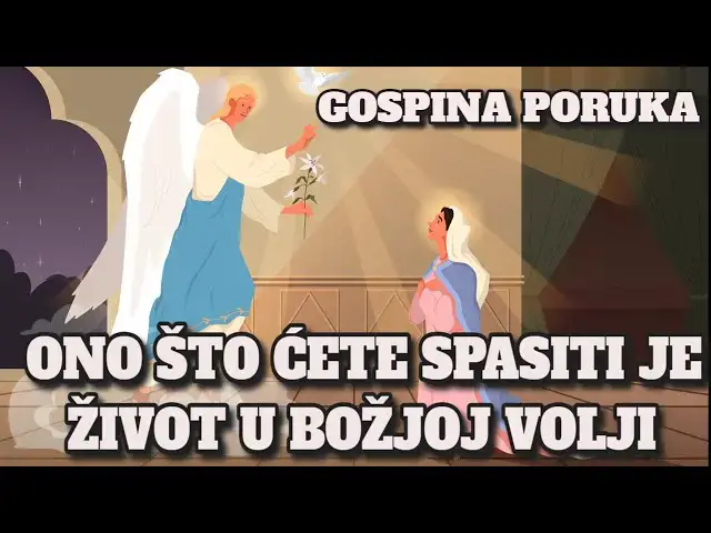 Video thumbnail for GOSPINA PORUKA - ONO ŠTO ĆETE SPASITI JE ŽIVOT U BOŽJOJ VOLJI
