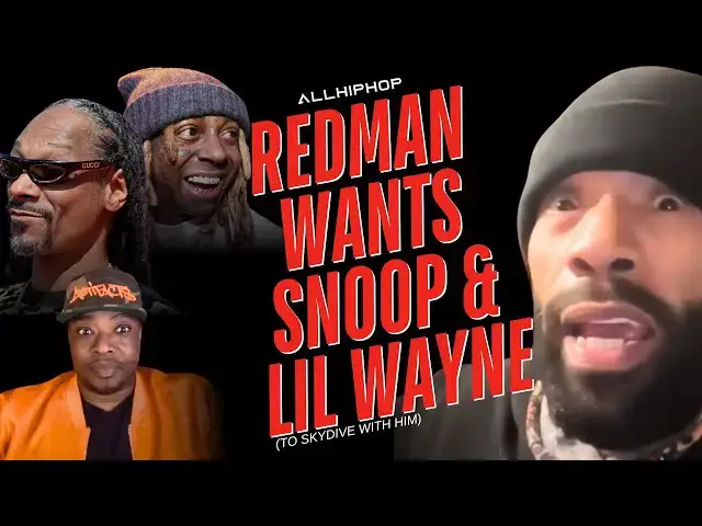 Video thumbnail for #Redman Reveals How Skydiving Saved Him And Why #LilWayne & #snoopdogg Should Do It!