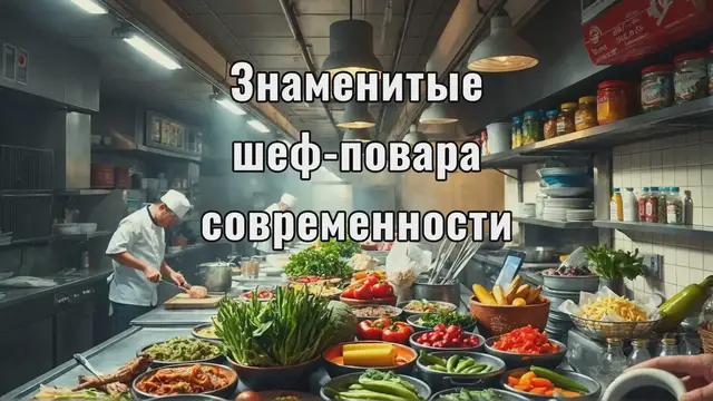 Video thumbnail for Знаменитые шеф-повара современности