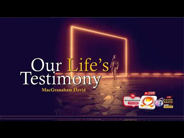 Video thumbnail for Our Life's Testimony