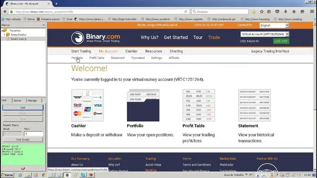 Video thumbnail for Como ganhar com Robot em opções Binarias em minutos.Acesse abaixo do video novo link atualizado 2019
