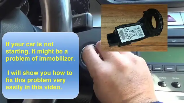 Video thumbnail for Car is not starting How to do car immobilizer. Bypass Alarm with Key!