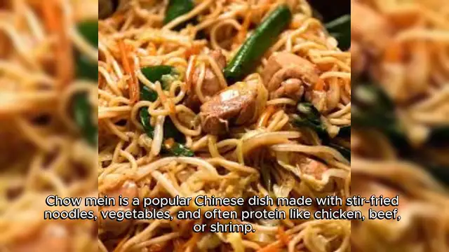 Video thumbnail for Chow mein Recipe