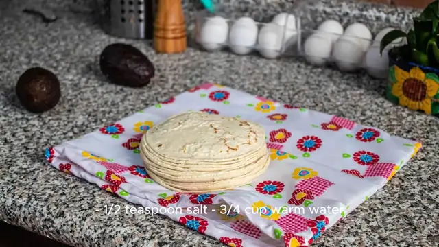 Video thumbnail for tortilla recipe