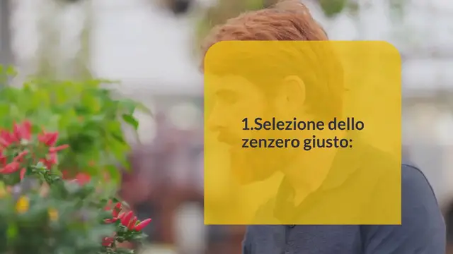 'Video thumbnail for Come coltivare lo zenzero in casa per avere una scorta inesauribile (e farlo fiorire)'