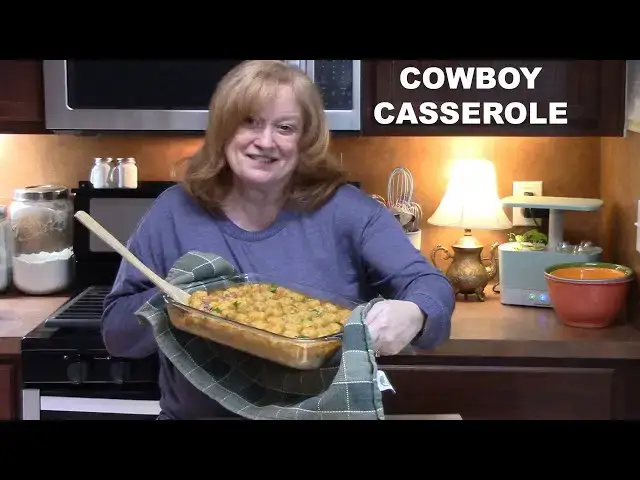 Video thumbnail for COWBOY CASSEROLE with Tater Tots,  TATER TOT CASSEROLE dinner idea RECIPE, Catherine's Plates