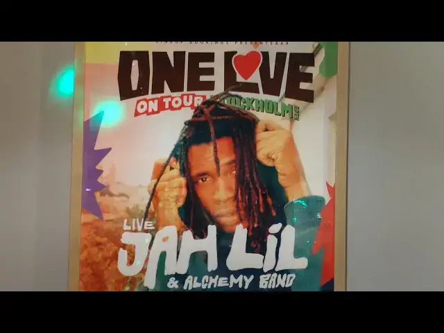 Video thumbnail for Jah Lil & Alchemy Band♥️. 5. Gothenburg 25/10-25.