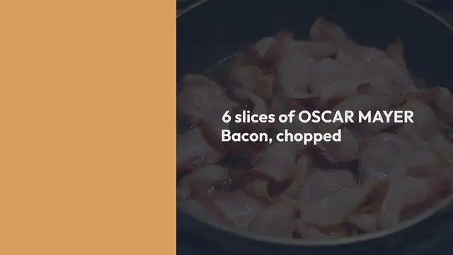 Video thumbnail for Cook bacon in a large skillet until crisp, about 5 minutes; drain.