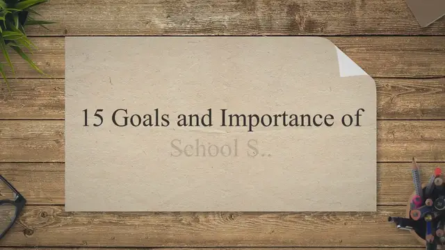 Video thumbnail for 15 Goals and Importance of School Supervision/ Inspection