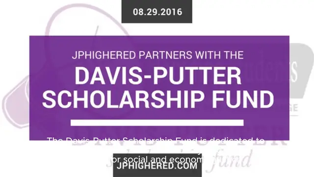 Video thumbnail for Davis-Putter Scholarship Fund