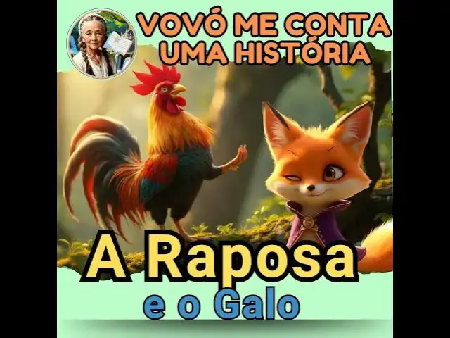 Video thumbnail for O Galo e a Raposa - Uma Aventura Infantil Cheia de Lições