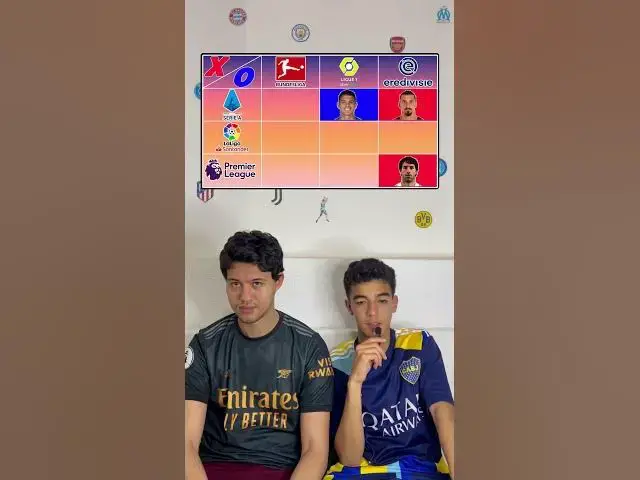 'Video thumbnail for Footy tic-tac-toe #league #tictactoe #footytictactoe #football #bundesliga #laliga #premierleague'