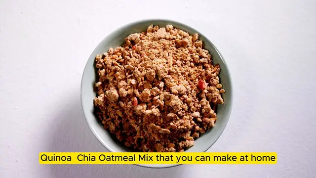 Video thumbnail for Quinoa & Chia Oatmeal Mix