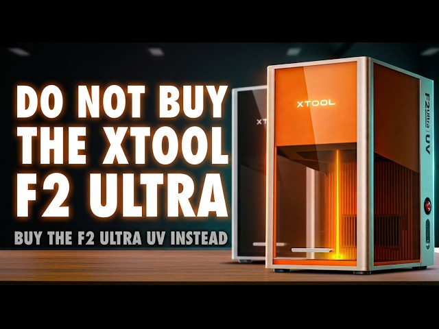 Video thumbnail for The TRUTH About This Laser - xTool F2 Ultra UV Review