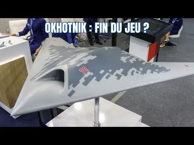 Video thumbnail for S-70 Okhotnik Drone : La Réponse de la Russie au X-47B – Mais a-t-il Réussi ?