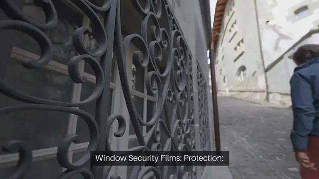 Video thumbnail for Window Security Films and Bars Comparison