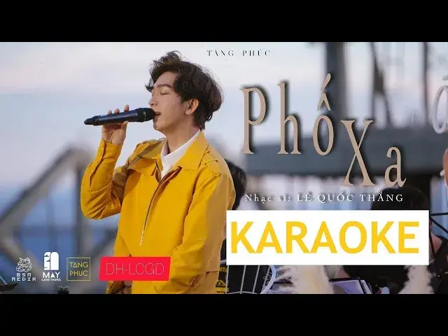 Video thumbnail for KARAOKE FULL BEAT | PHỐ XA - TĂNG PHÚC (LIVE AT MÂY LANG THANG) | TONE DỄ HÁT VÀ BEAT ĐẦY ĐỦ & CHUẨN